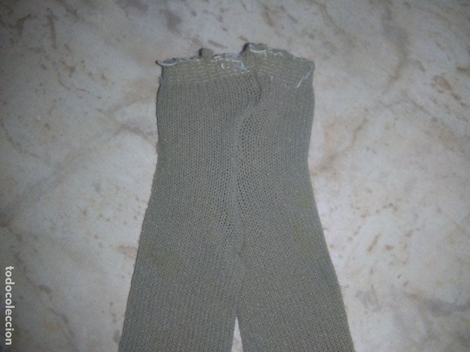 Mu&ntilde;ecas modernas: medias para mu&ntilde;eco bebe - Foto 1