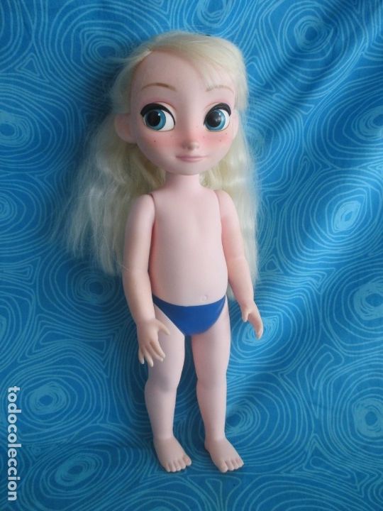 Mu&ntilde;ecas modernas: MU&Ntilde;ECA ELSA FROZEN DISNEY ANIMATORS - Foto 2