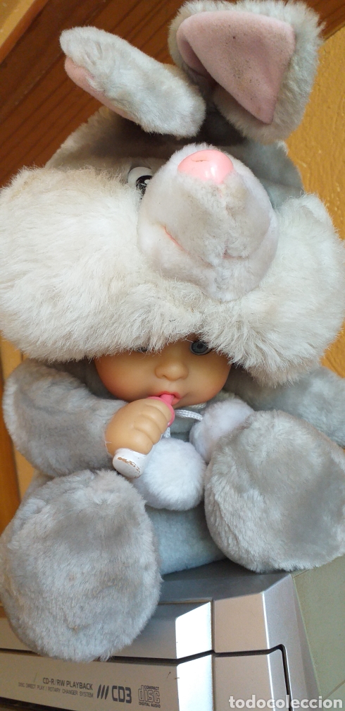Mu&ntilde;ecas modernas: GRACIOSA MU&Ntilde;ECA CONEJO DE CEAN TOYS - Foto 2