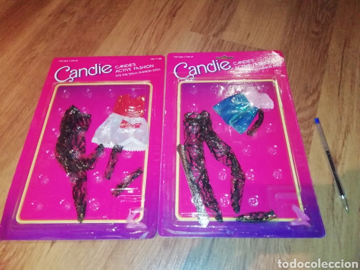 Mu&ntilde;ecas modernas: Candie lote de conjuntos de ropa - Foto 2