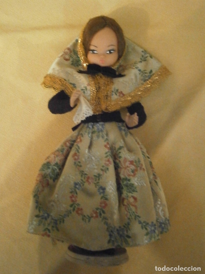 Mu&ntilde;ecas modernas: mu&ntilde;eca artesana antigua beibi espain&iexcl;&iexcl; - Foto 1