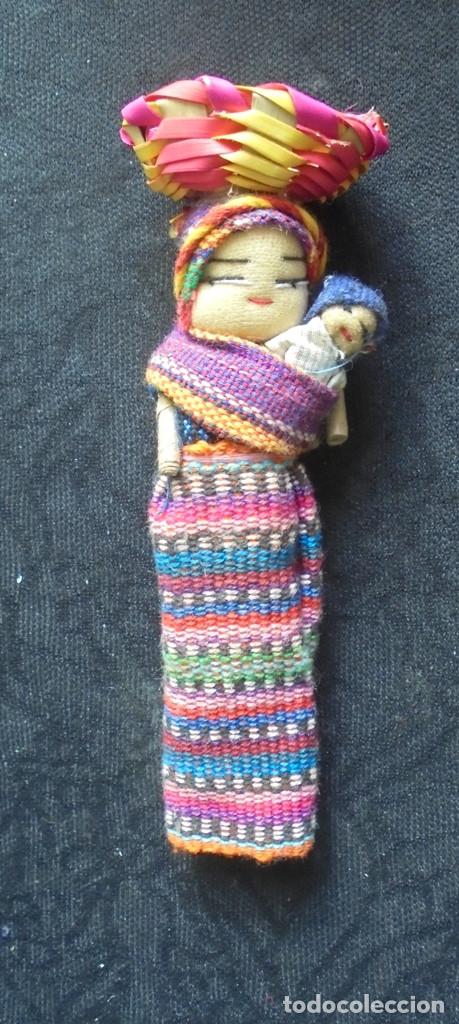 Mu&ntilde;ecas modernas: Iman Se&ntilde;ora con beb&eacute;  hecha a mano - Foto 1