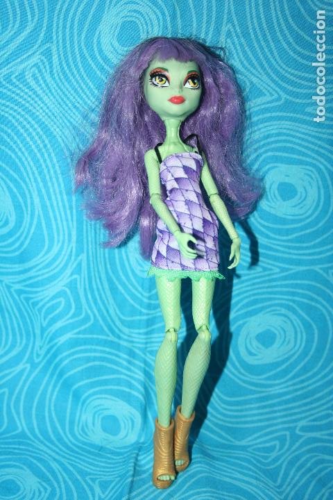 Poupée Monster High Abbey Bominable Scaris Mattel bleu - Poupées