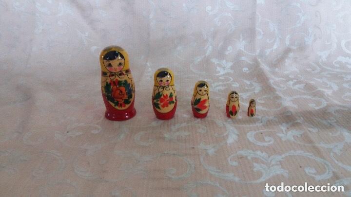 Mu&ntilde;ecas modernas: Mu&ntilde;eca matrioska rusa 5 vomponentes - Foto 1