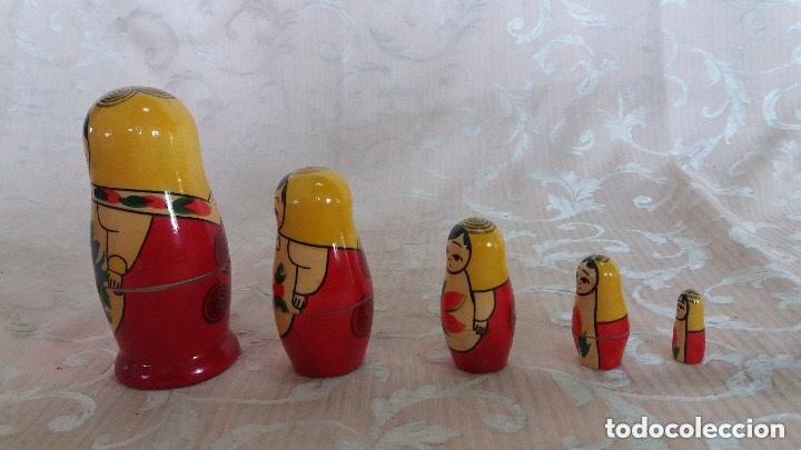 Mu&ntilde;ecas modernas: Mu&ntilde;eca matrioska rusa 5 vomponentes - Foto 3