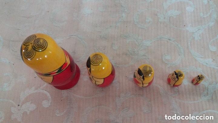 Mu&ntilde;ecas modernas: Mu&ntilde;eca matrioska rusa 5 vomponentes - Foto 4