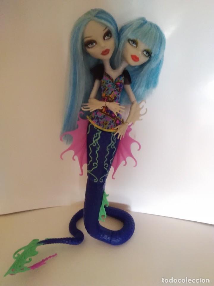 monster high sirena dos cabezas