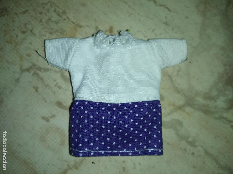 Mu&ntilde;ecas modernas: Vestido para mu&ntilde;eca bebe peque&ntilde;a - Foto 1