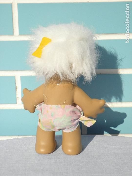 Mu&ntilde;ecas modernas: Mu&ntilde;eca antigua Troll grande de 22 cm - Foto 3