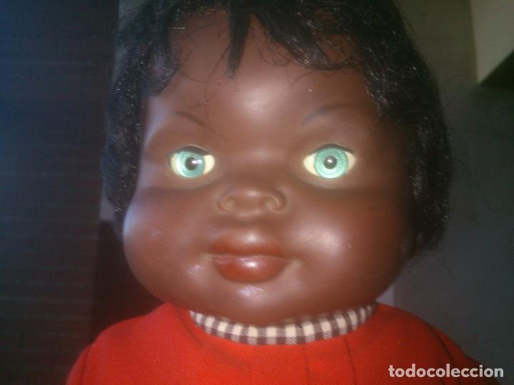 Mu&ntilde;ecas modernas: ANTIGUA MU&Ntilde;ECA NEGRA SIN / MARCA. - Foto 3