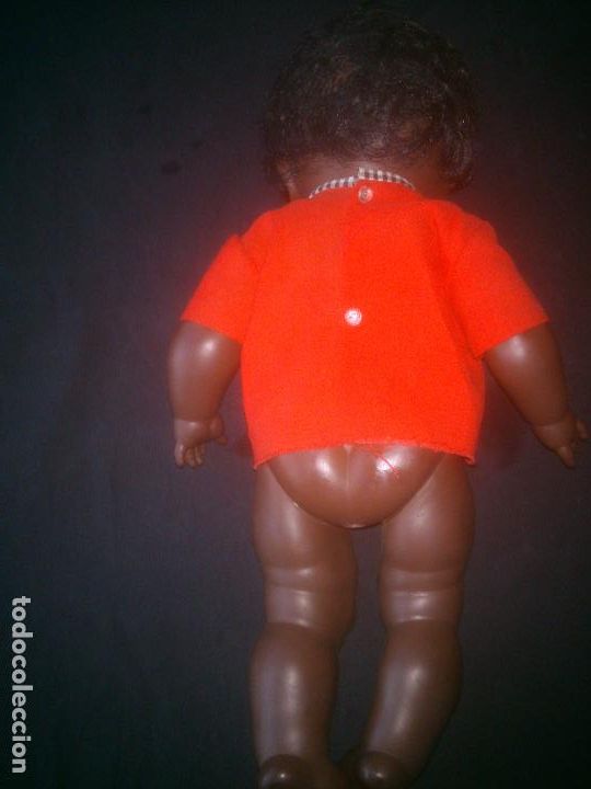 Mu&ntilde;ecas modernas: ANTIGUA MU&Ntilde;ECA NEGRA SIN / MARCA. - Foto 5