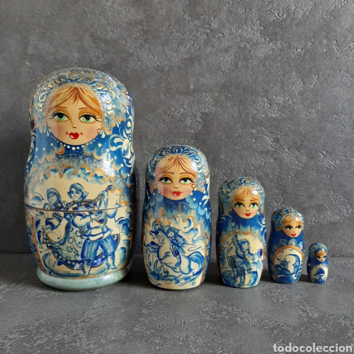 Juguetes de Viaje para niños pequeños Juguetes de apilamiento de Silicona Juguete Matryoshka Non-brand Muñecas Rusas de anidación de 4 Piezas 