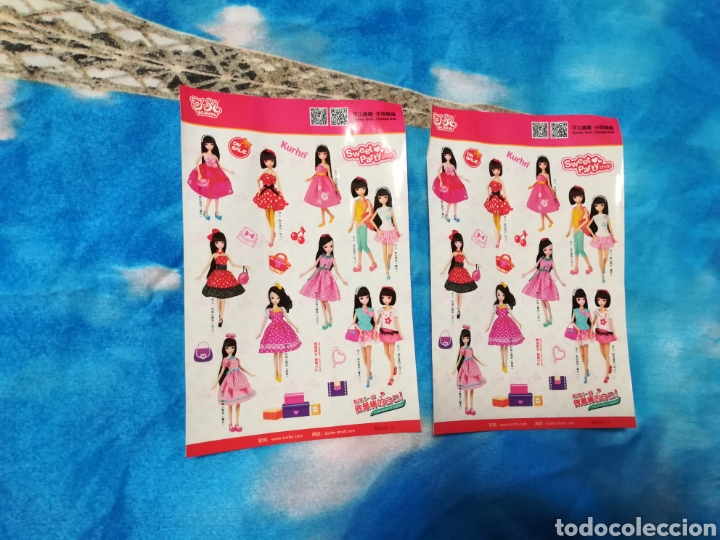 Mu&ntilde;ecas modernas: Pegatinas mu&ntilde;eca kurhn - Foto 1