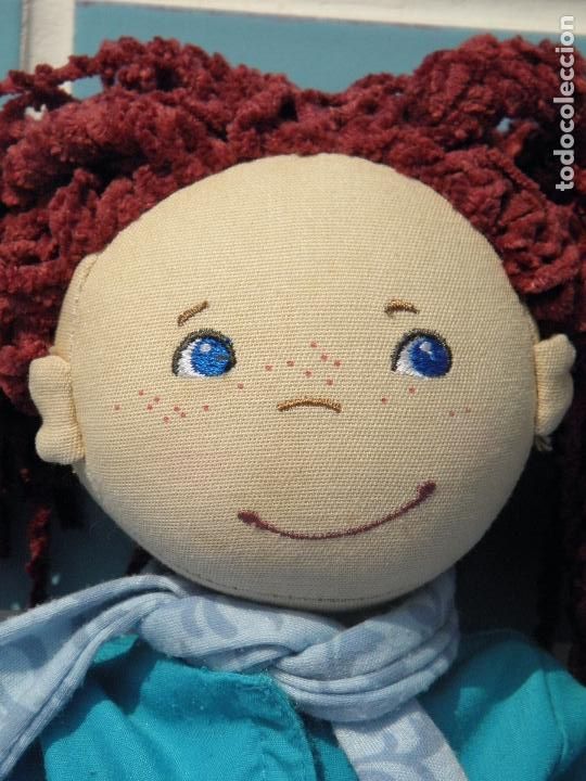 Mu&ntilde;ecas modernas: Antigua mu&ntilde;eca de trapo Haba Germany - Foto 2