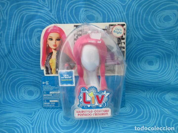 Mu&ntilde;ecas modernas: PELUCA ORIGINAL MU&Ntilde;ECA LIV A ESTRENAR - Foto 2