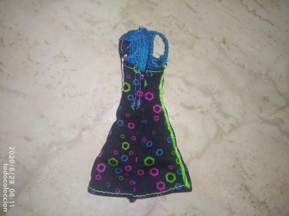 Mu&ntilde;ecas modernas: Vestido de mu&ntilde;eca monster high - Foto 2