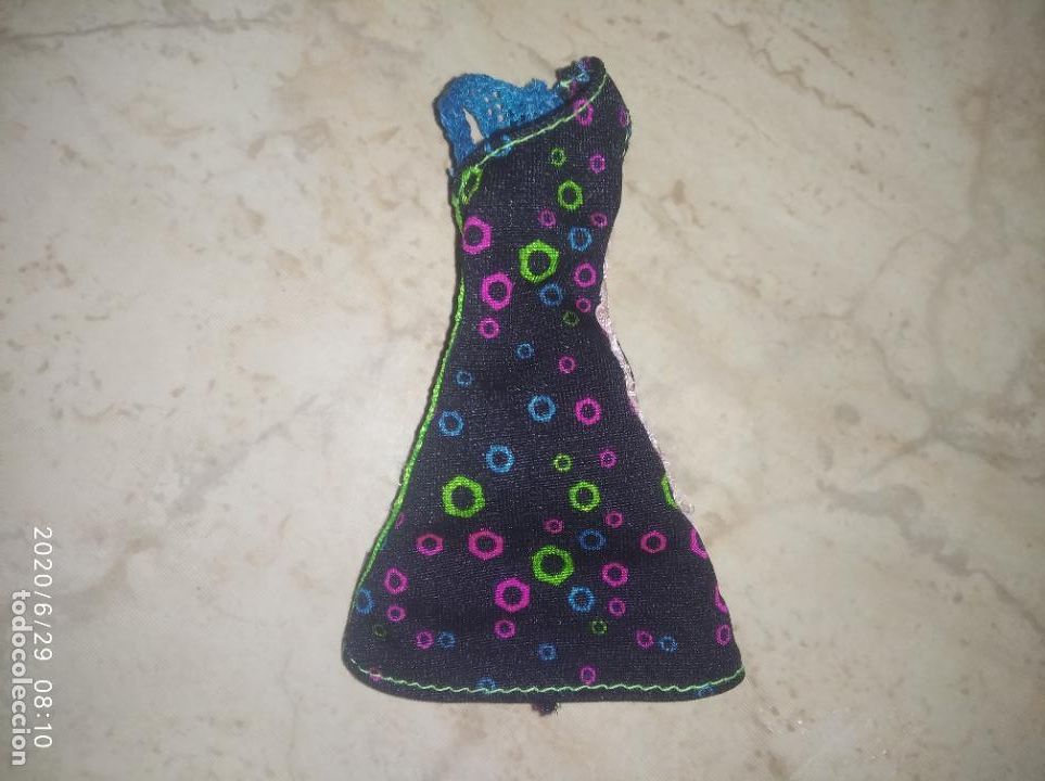 Mu&ntilde;ecas modernas: Vestido de mu&ntilde;eca monster high - Foto 1