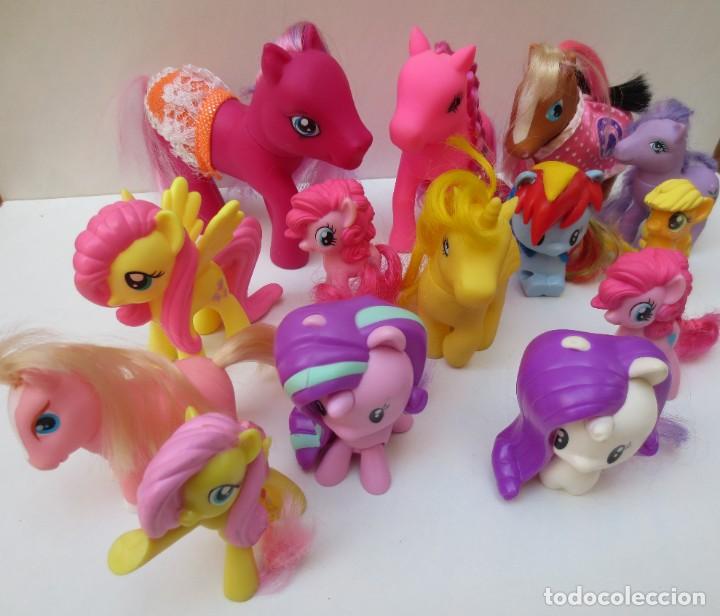 Mu&ntilde;ecas modernas: LOTE DE 16 PEQUE&Ntilde;OS PONYS . - Foto 7
