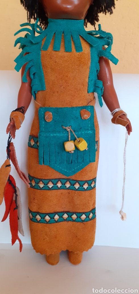 Mu&ntilde;ecas modernas: MU&Ntilde;ECA INDIA DE CELULOIDE CREO - Foto 5