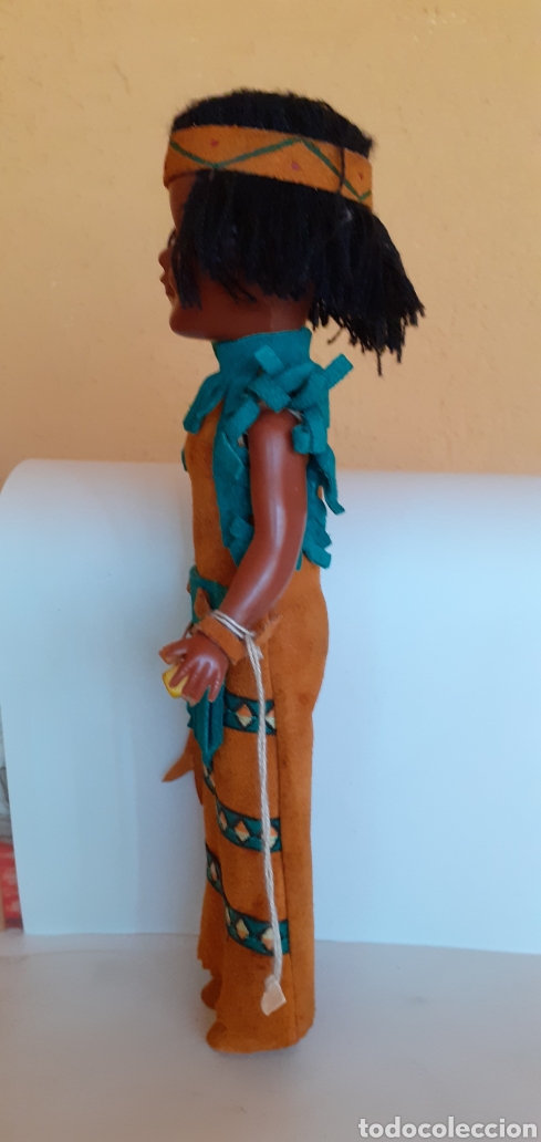 Mu&ntilde;ecas modernas: MU&Ntilde;ECA INDIA DE CELULOIDE CREO - Foto 6