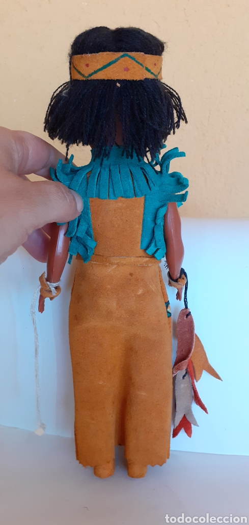 Mu&ntilde;ecas modernas: MU&Ntilde;ECA INDIA DE CELULOIDE CREO - Foto 7