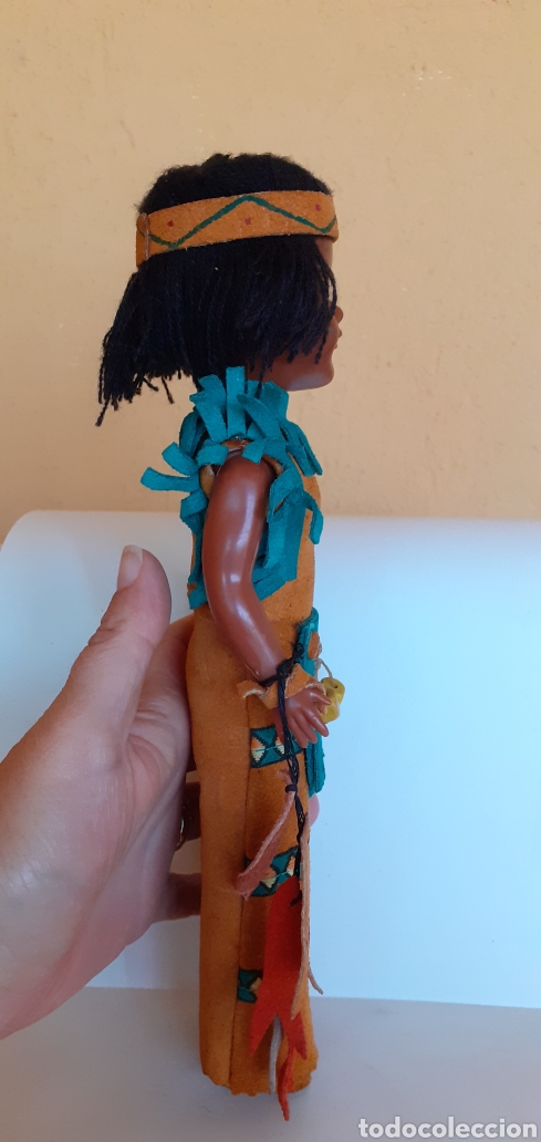 Mu&ntilde;ecas modernas: MU&Ntilde;ECA INDIA DE CELULOIDE CREO - Foto 8
