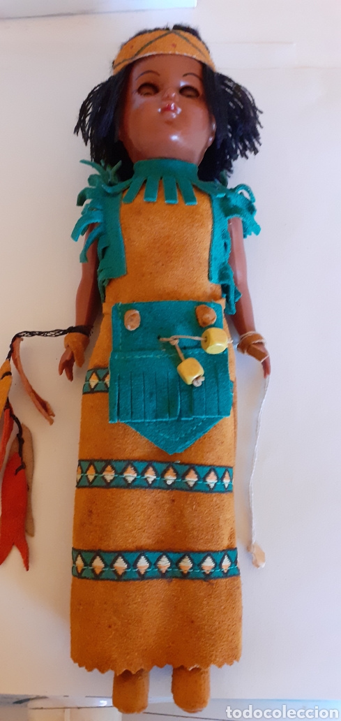 Mu&ntilde;ecas modernas: MU&Ntilde;ECA INDIA DE CELULOIDE CREO - Foto 10