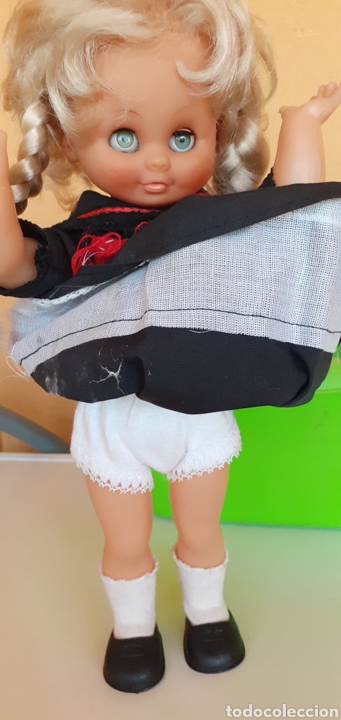Mu&ntilde;ecas modernas: BONITA MU&Ntilde;ECA COMUNION O REGIONAL SELLADA Ar - Foto 3