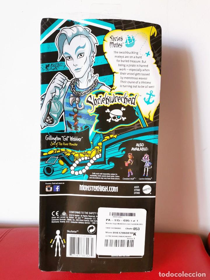 Mu&ntilde;ecas modernas: Monster High Gillington &rdquo;Gil&rdquo; Webber - Foto 2