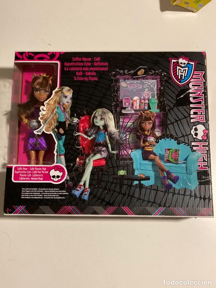 Mu&ntilde;ecas modernas: Monster High Clawdeen Coffe Bean Cafeterroria en caja 2011 - Foto 1