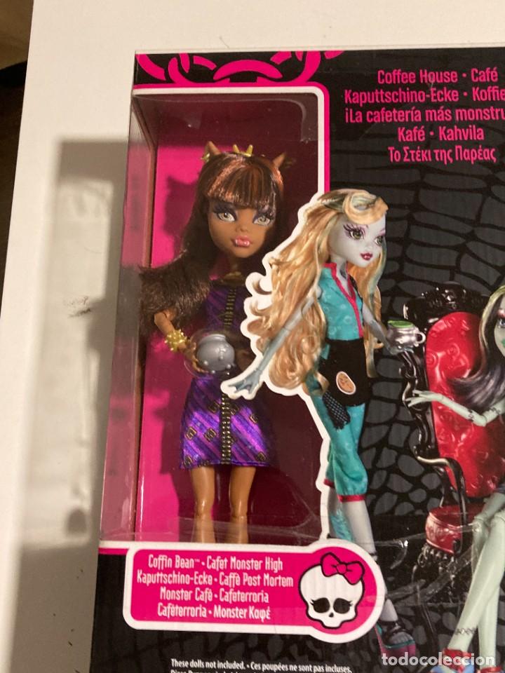 Mu&ntilde;ecas modernas: Monster High Clawdeen Coffe Bean Cafeterroria en caja 2011 - Foto 2