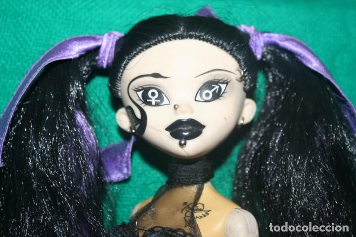 Mu&ntilde;ecas modernas: mu&ntilde;eca gotica edge MORENA - Foto 2