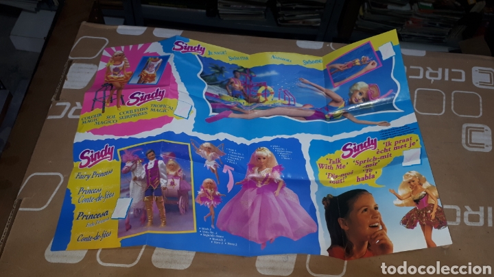 Mu&ntilde;ecas modernas: Peque&ntilde;o cat&aacute;logo mu&ntilde;eca SINDY 1993 - Foto 3
