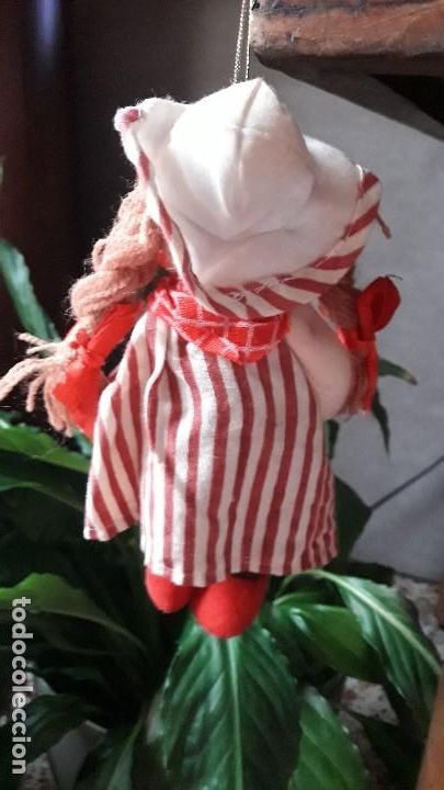 Mu&ntilde;ecas modernas: Mu&ntilde;eca peque&ntilde;a y coraz&oacute;n de trapo - Foto 2