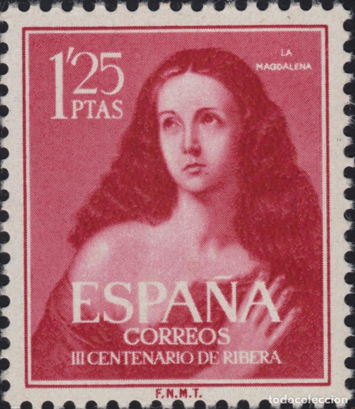Modern Dolls: Espa&ntilde;a. A&ntilde;o 1954, Edifil 1129** ''III Cent. de Ribera - El Espa&ntilde;oleto'' (MNH).