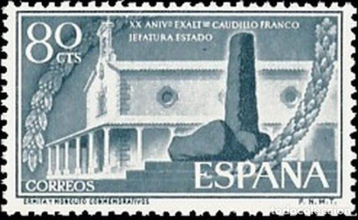 Modern Dolls: Espa&ntilde;a. A&ntilde;o 1956, Edifil 1199** ''Monolito Jefatura Estado''./ (MNH).