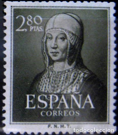 Modern Dolls: Espa&ntilde;a. A&ntilde;o 1951, Edifil 1096* ''2,80 ptas. Isabel la Cat&oacute;lica - Terrestre'' (ver descripci&oacute;n).