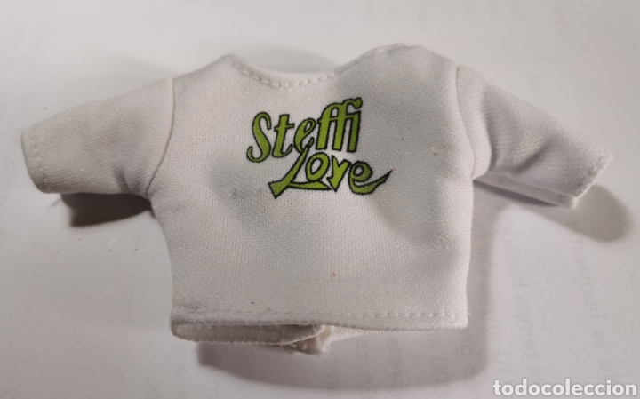 Mu&ntilde;ecas modernas: JERSEY BLANCO PARA MU&Ntilde;ECA STEFFI O BARBIE - Foto 1