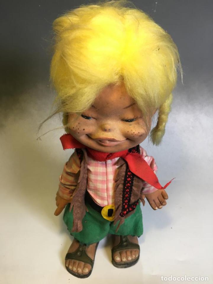 Mu&ntilde;ecas modernas: RARA MU&Ntilde;ECA TIPO TATO, 34 CM - Foto 3