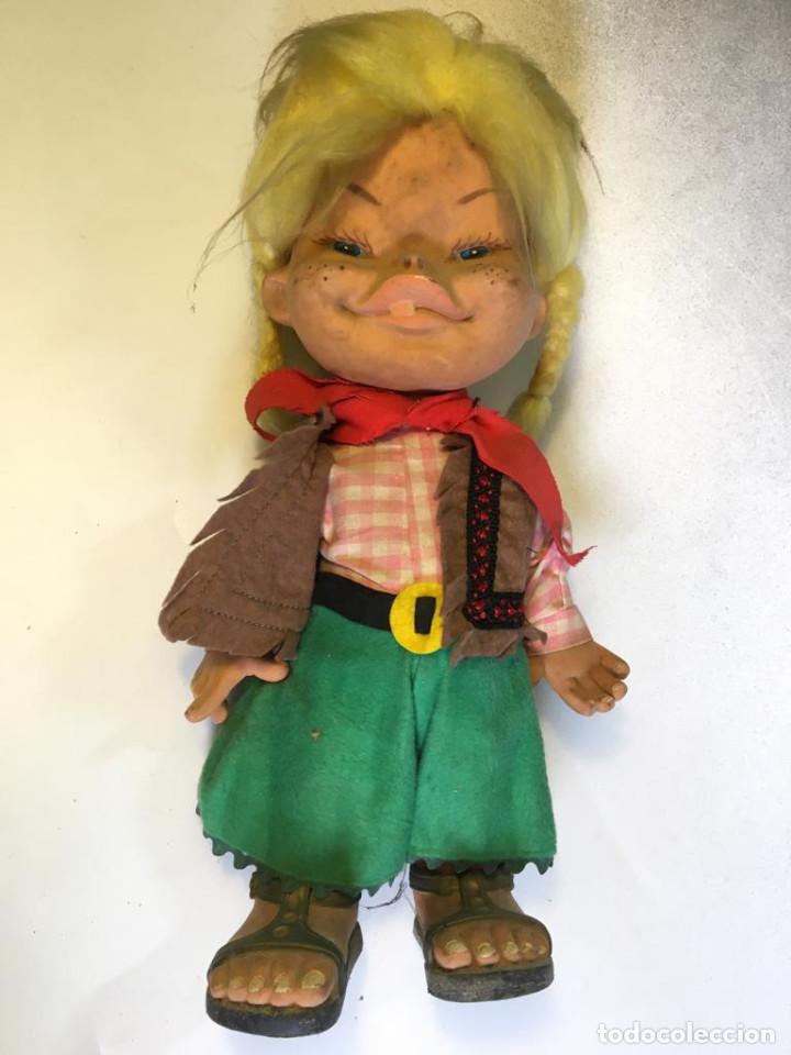 Mu&ntilde;ecas modernas: RARA MU&Ntilde;ECA TIPO TATO, 34 CM - Foto 4