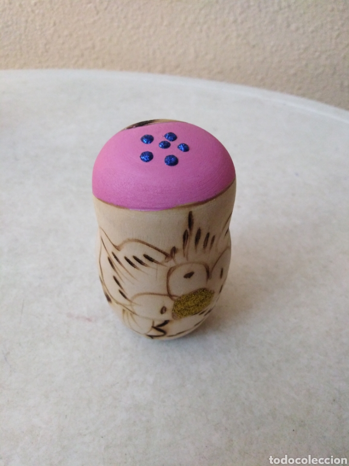Mu&ntilde;ecas modernas: Matrioska de madera ( 5 piezas ) 12 cm - Foto 8