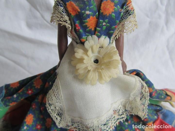Mu&ntilde;ecas modernas: Mu&ntilde;eca negrita, pl&aacute;stico con ojos basculantes - Foto 4