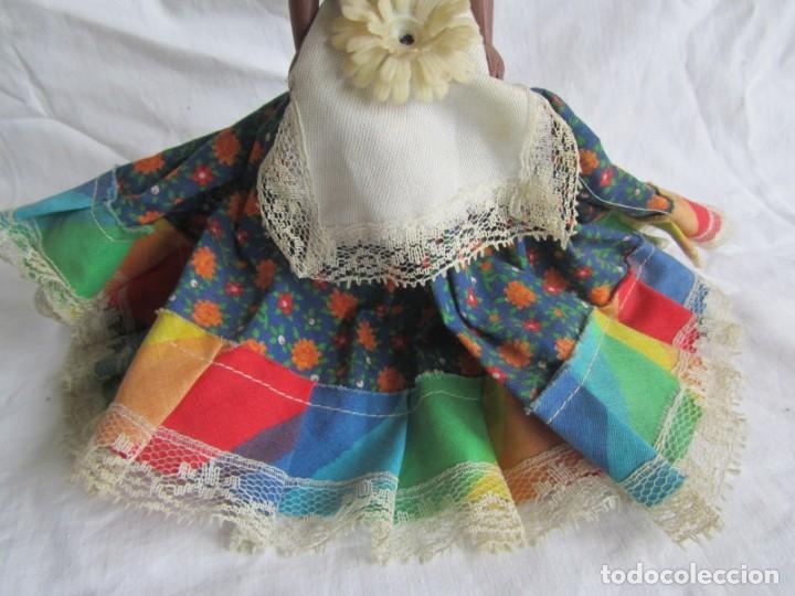 Mu&ntilde;ecas modernas: Mu&ntilde;eca negrita, pl&aacute;stico con ojos basculantes - Foto 5