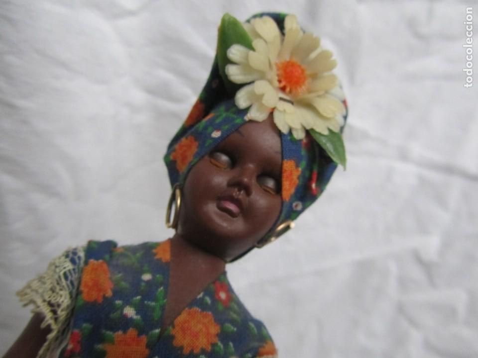 Mu&ntilde;ecas modernas: Mu&ntilde;eca negrita, pl&aacute;stico con ojos basculantes - Foto 11