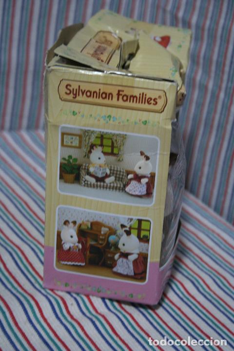Mu&ntilde;ecas modernas: SYLVANIAN SET HERMANO CONEJO CHOCOLATE BA&Ntilde;O - Foto 4