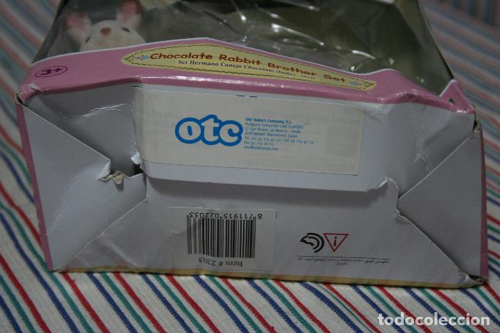 Mu&ntilde;ecas modernas: SYLVANIAN SET HERMANO CONEJO CHOCOLATE BA&Ntilde;O - Foto 5
