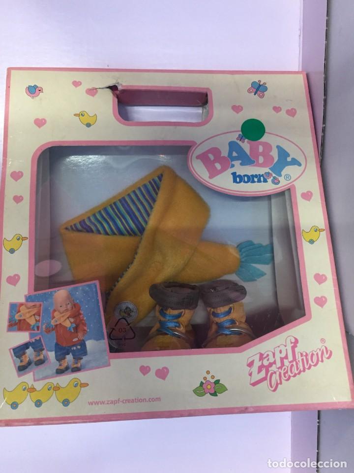 Mu&ntilde;ecas modernas: COMPLEMENTOS BUFANDA Y BOTAS BABY BORN. ZAPF CREATIONS - Foto 1