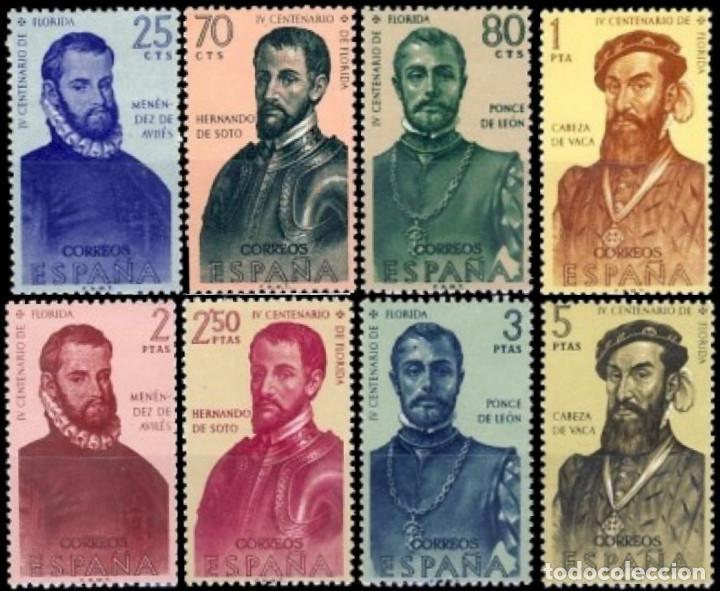Bonecas Modernas: Espa&ntilde;a. A&ntilde;o 1960, Edifil 1298/05**. ''Forjadores de Am&eacute;rica&rdquo;./ Nuevos, sin fijasellos. MNH.