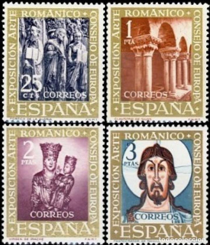 Bonecas Modernas: Espa&ntilde;a. A&ntilde;o 1961, Edifil 1365/68**. ''El Arte Rom&aacute;nico&rdquo;&rdquo;./ Nuevos, sin fijasellos. MNH.