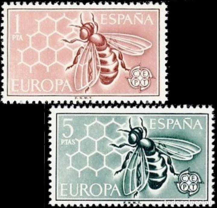 Bonecas Modernas: Espa&ntilde;a. A&ntilde;o 1962, Edifil 1448/49** ''Europa-CEPT''./ Nuevos, sin fijasellos. MNH.